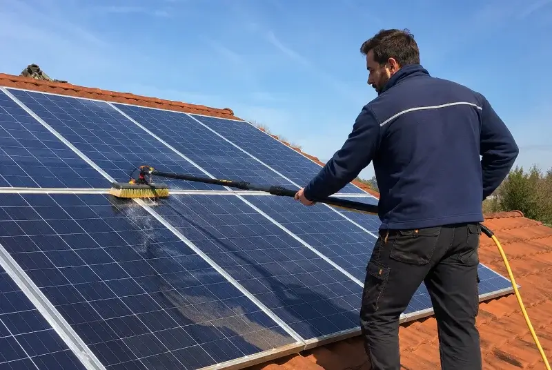 Nettoyage et entretien de panneaux solaires à la Chapelle-sur-Erdre